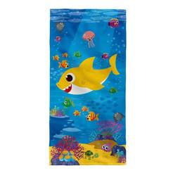 Children's beach towel 70 x 140 cm Shark
