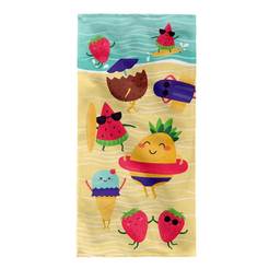 Children's beach towel 70 x 140 cm Fruits