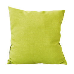 Decorative pillow 45 x 45 cm, one-color green Trinity
