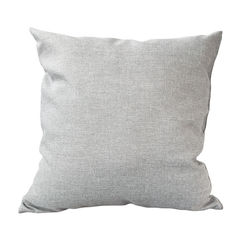 Decorative pillow 45 x 45 cm, one-color gray Trinity