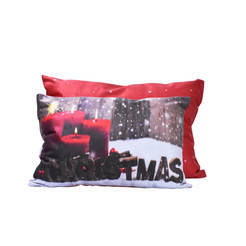 Decorative Christmas pillow - 30 x 50 cm, different patterns, DF print