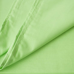 Едноцветен плик за завивка 150 х 220 см - зелен, ранфорс