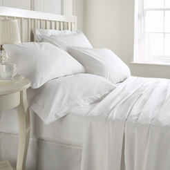 Bed sheet 240 x 280 cm Ranfors, white