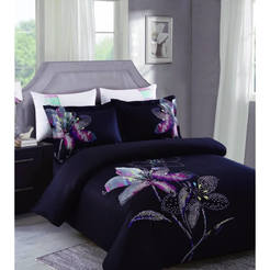Bedding set Lautira - 6 pieces, satin-jacquard luxury
