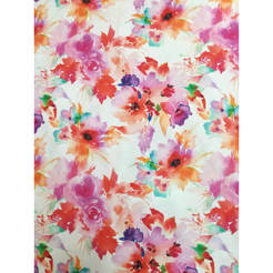 Tablecloth Coral flowers - 140 x 180 cm