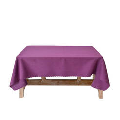 Tablecloth 150 x 220 cm, one color purple Trinity