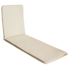 Chaise longue pillow 190 x 56 cm, beige