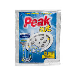 Channel unclogging agent 60g, with cold water, Peak out