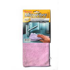Салфетка из микрофибры универсальная 30 x 30 см, фиолетовая