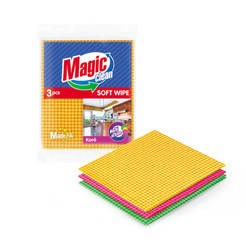Soft towels for cleaning 3 pcs., 38 x 32 cm