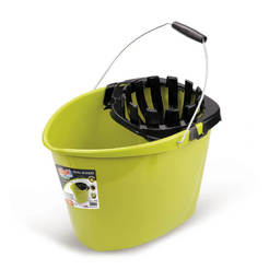 Oval bucket with Premium strainer - 14 l