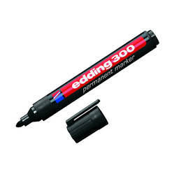 Permanent marker E-300/001, 1.5-3 mm, black
