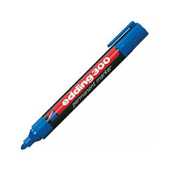 Перманентный маркер E-300/003, 1,5-3 мм, синий