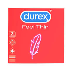 Condoms Durex Feel Thin 3'S 3 pcs.