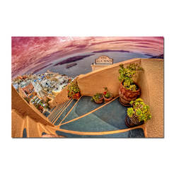 Картина Лестница 75 x 100 см, пейзаж, Глобус, ST031