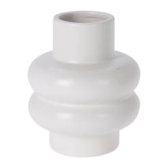Vase 15cm dolomite white NB1700840