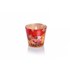 Scented candle - Golden Christmas, glass 115g
