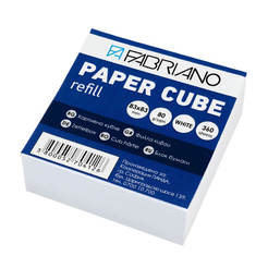 Paper cube 83 x 83 mm, 360 sheets, white