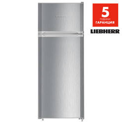 Refrigerator with upper chamber CTPel 231, 140 x 55 x 63 cm, 234 l, LIEBHERR
