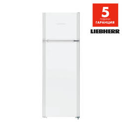 Refrigerator with upper chamber CT 251, 219 / 52l, 157x55x63cm, white, LIEBHERR