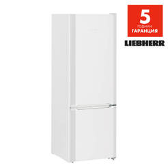 Refrigerator with freezer CU 281 - 212 / 54l, 161x55x63cm, white, LIEBHERR