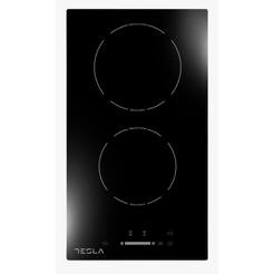 Built-in glass ceramic hob 2 hotplates with induction and touch control HI3200TB TESLA
