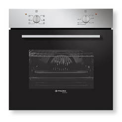 Built-in oven 60AP 1006R stainless steel, 66 l., mechanical control, stainless steel PYRAMIS