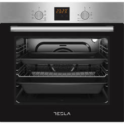 Built-in oven 60l, 7 functions, 60 x 60 x 55cm inox BO800SX TESLA