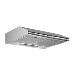 Freestanding hood with upper and rear outlet for air duct Classic 60cm 2 x 95W 460 m3/h inox PYRAMIS