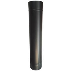 Эмалированная шпилька 0,50м, ф130мм, цвет черный матовый
