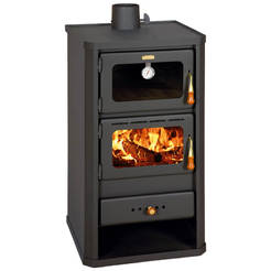 Wood-burning fireplace with oven and niche 12.1kW f130mm PRITY FM