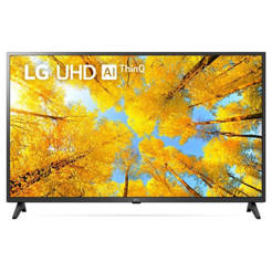 LED Smart TV 43" 4K ULTRA HD black 43UQ75003LF