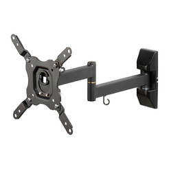 Wall mount for LED/LCD TV Vivanco 37979-screens up to 43”, max.25 kg, inclination 15*, two arms