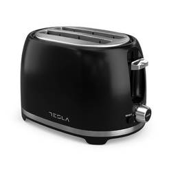 Toaster for 2 slices TS200BX, 850W, STOP button, reheat, TESLA