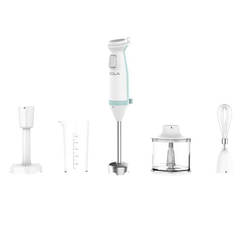 Blender with metal tip and bowl 500ml 600W Delight HB510BWS chopper, mixer TESLA