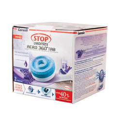 Tablets for moisture absorber Ceresit AERO 360° Stop moisture - lavender 2 x 450g