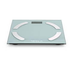 Personal scale BS301WX, up to 180 kg, fat, H2O, glass, TESLA
