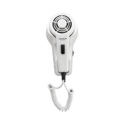 Hair dryer wall Excelsior, 1000W, DC motor, with shaver socket, white