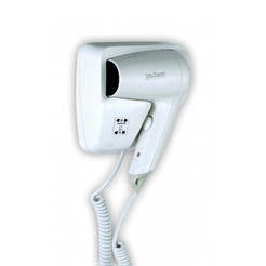 Wall-mounted hair dryer ICSA 1604 1200W/ IPx1 /shaver/white