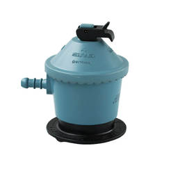 German reducer valve for gas bottle - low pressure 30mbar, ⌀8mm
