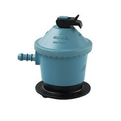 German reducer valve for gas bottle - low pressure 30mbar, ⌀10mm