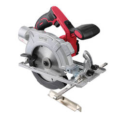 Hand cordless circular saw R20 Ф165 x 20mm, 51mm, cast rail, without battery RDP-SCS20