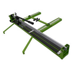 Granite cutting machine with laser guide: up to 120 cm cut length, up to 15 mm material thickness