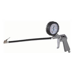 Tire inflation gun with pressure gauge, 1/4" , RD-TI01