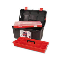 Tool case with two organizers 33, 480 x 258 x 255 mm TAYG