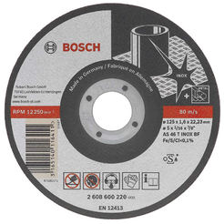 Disk cutting stainless steel 125x1.0mm ACC BOSCH