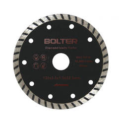Diamond blade for cutting construction materials 115 mm TURBO