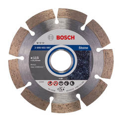 Diamond disc for cutting stone and reinforced concrete 115 x 22.23 x 1.6 mm