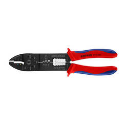Chewing pliers for insulated cable shoes 215 mm
