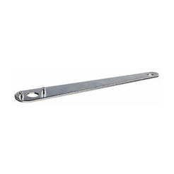 Straight wrench for ACC angle grinder with 2 clamping pins